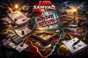 рд╡рд┐рд╢реЗрд╖ рд░рд┐рдкреЛрд░реНрдЯ: рдЬрд╛рд▓реМрди рдореЗрдВ рдордирд░реЗрдЧрд╛ рдмрдирд╛ 'рд▓реВрдЯ рдХреА рдпреЛрдЬрдирд╛', рдЕрдзрд┐рдХрд╛рд░рд┐рдпреЛрдВ рдХреА рдирд╛рдХ рдХреЗ рдиреАрдЪреЗ рдкреНрд░рддрд┐рджрд┐рди рд▓рд╛рдЦреЛрдВ рдХрд╛ рдмрдВрджрд░рдмрд╛рдВрдЯ news image рдЬрд╛рд▓реМрди рдХреЗ рдирджреАрдЧрд╛рдВрд╡ рдмреНрд▓реЙрдХ рдореЗрдВ рдордирд░реЗрдЧрд╛ рдХрд╛рд░реНрдпрд╕реНрдерд▓ рдХрд╛ рдкреНрд░рддреАрдХрд╛рддреНрдордХ рдЪрд┐рддреНрд░ рдЬрд╣рд╛рдБ рдЦрд╛рд▓реА рдЬрдореАрди рдкрд░ рдлрд░реНрдЬреА рд╣рд╛рдЬрд┐рд░реА рдХреЗ рдЬрд░рд┐рдП рднреНрд░рд╖реНрдЯрд╛рдЪрд╛рд░ рдХреЛ рджрд░реНрд╢рд╛рдпрд╛ рдЧрдпрд╛ рд╣реИ