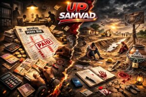 मनरेगा बना 'लूट की गारंटी' डाबर माधौगढ़ में कागजों पर चल रहे फावड़े, 232 मजदूरों के नाम पर लाखों डकारने की तैयारी news image जालौन के नदीगांव ब्लॉक स्थित डाबर माधौगढ़ में खाली पड़े खेत जहाँ कागजों पर मनरेगा कार्य और मजदूरों की हाजिरी दिखाई गई है, लेकिन धरातल पर निर्माण कार्य गायब है।