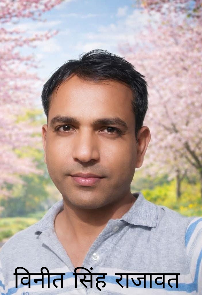 माधौगढ़ में सार्वजनिक पुस्तकालय की मांग को लेकर चर्चा करते स्थानीय युवा और विनीत सिंह राजावत