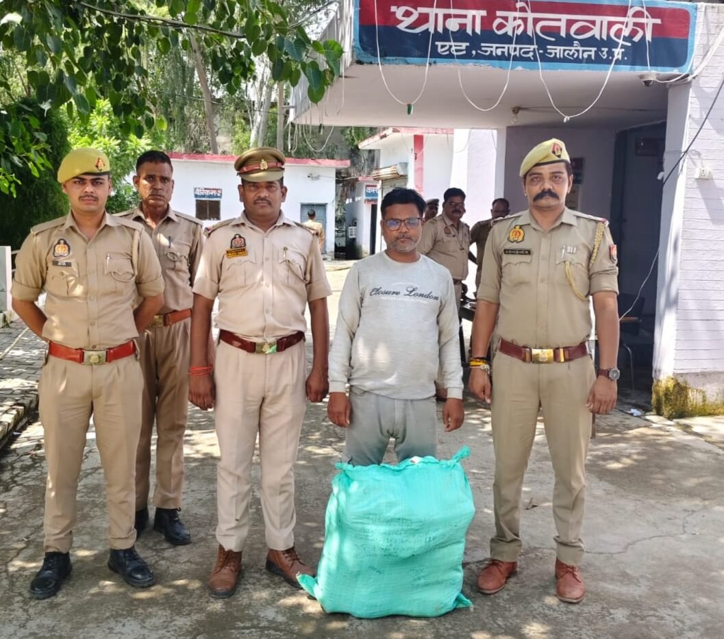 25 किलो 514 ग्राम गांजा बरामद, अंतरजनपदीय तस्कर गिरफ्तार