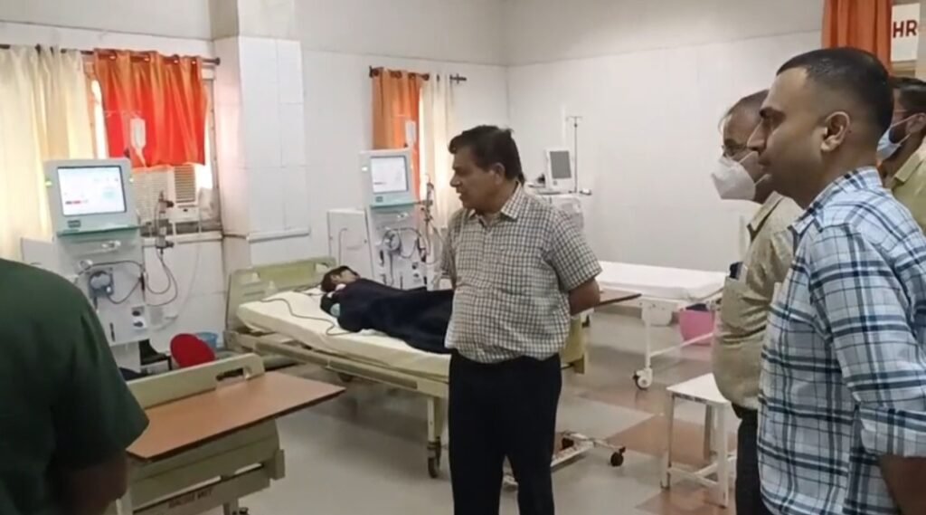 राजकीय मेडिकल कॉलेज उरई में स्वाइन फ्लू के लिए तैयार विशेष वार्ड
