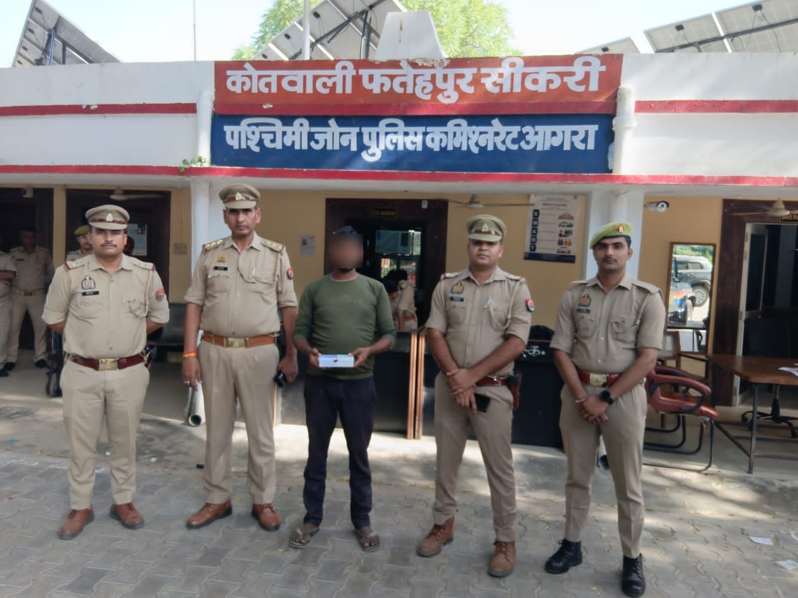 महिला हत्याकांड में गिरफ्तार बलवीर उर्फ बन्टू की पुलिस गिरफ्तारी