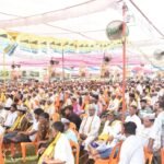बरेली के फरीदपुर में रैली को संबोधित करते आप सांसद संजय सिंह