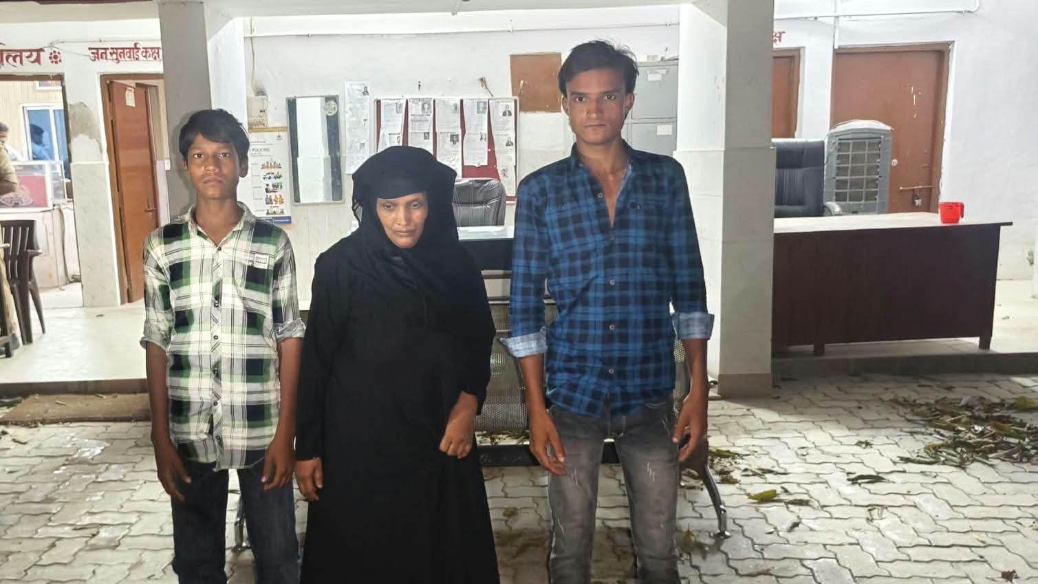रानी की सराय पुलिस ने गुमशुदा महिला को परिजनों से मिलाया, मिशन शक्ति टीम की सक्रियता आई काम