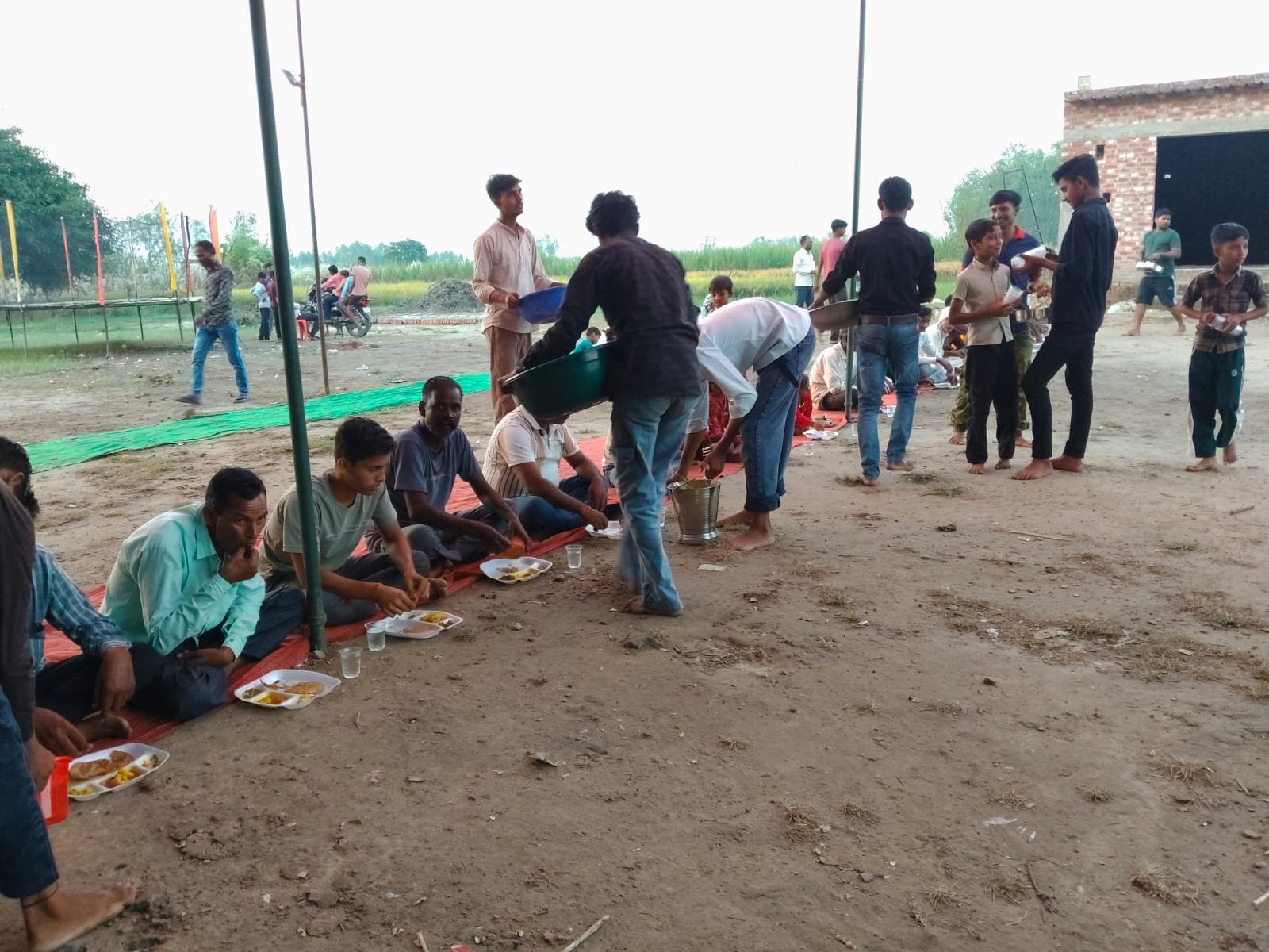 डंडिया नवाजिश अली में श्रीमद्भागवत कथा का समापन, विशाल भंडारे में उमड़े श्रद्धालु