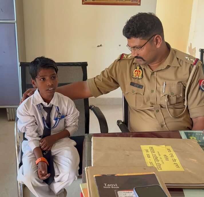 जालौन में लापता 11 वर्षीय छात्र को पुलिस ने किया बरामद, ऑपरेशन मुस्कान के तहत कार्रवाई